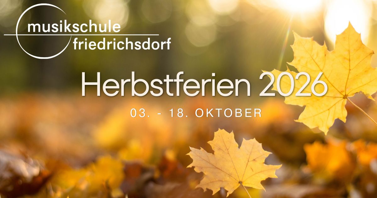 Herbstferien