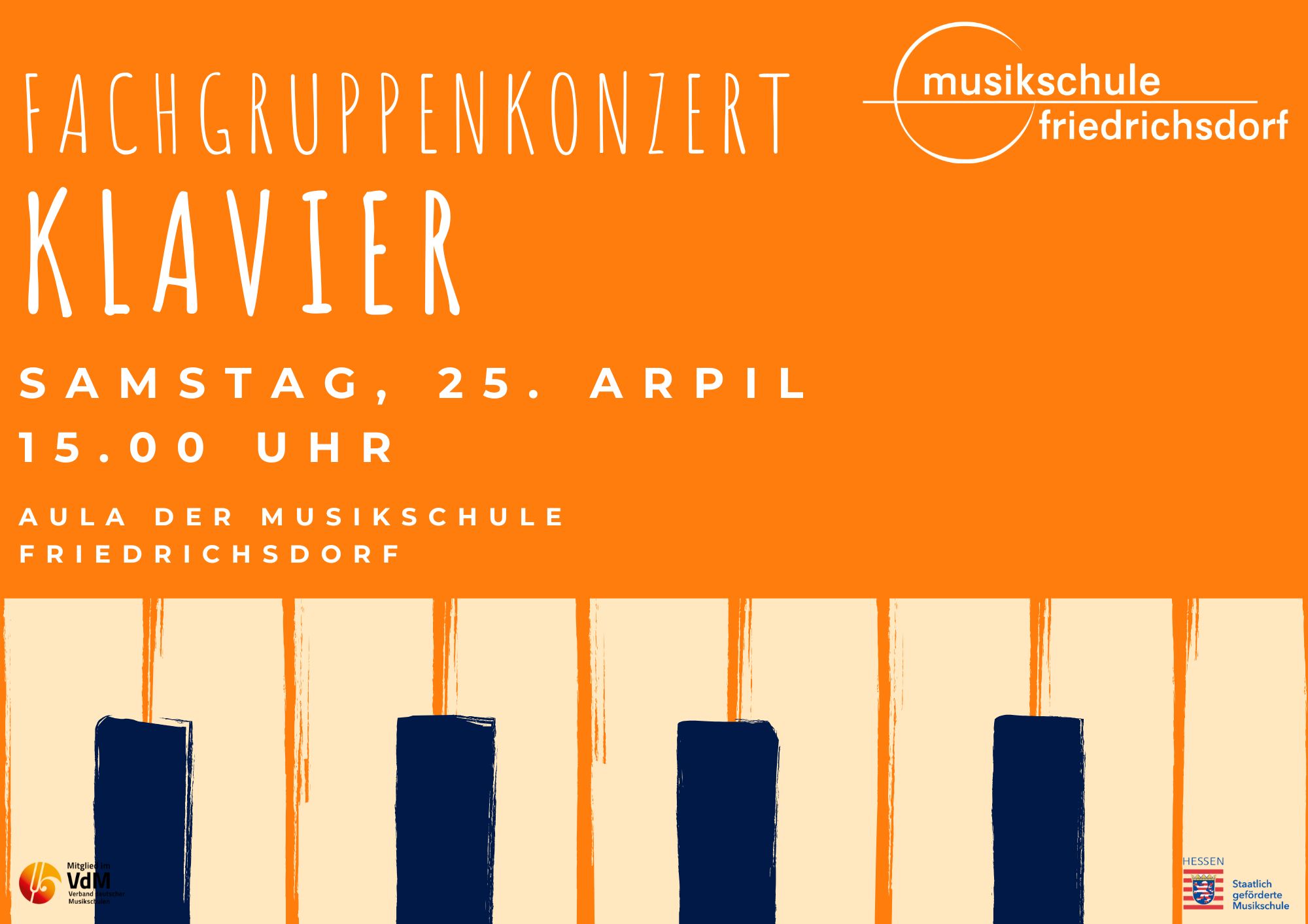 Fachgruppenkonzert Tasten